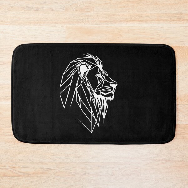 Item preview, White Line Lion designed and sold by DiscoGypsyFish.