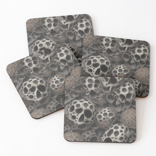 Item preview, Skulls with holes designed and sold by Asotshop.