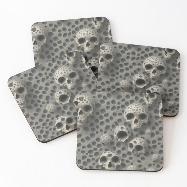 Item preview, Skulls with holes designed and sold by Asotshop.