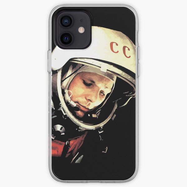 Yuri Gargarin CCCP - Юрий Алексеевич Гагарин iPhone Soft Case