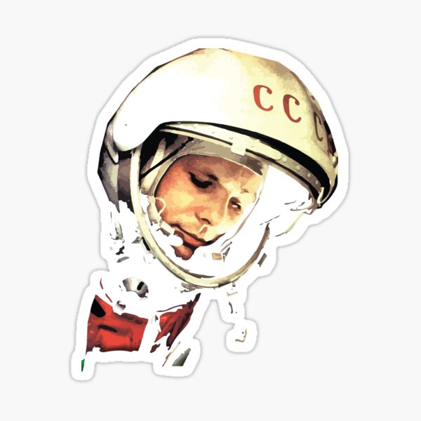 Yuri Gargarin CCCP - Юрий Алексеевич Гагарин Sticker