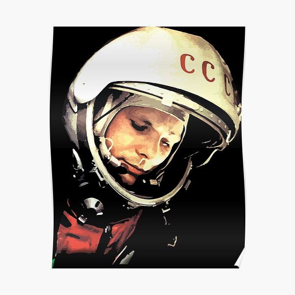 Yuri Gargarin CCCP - Юрий Алексеевич Гагарин Poster