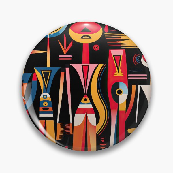 Item preview, African Tribe Bauhaus Design designed and sold by ArtificialGenes.