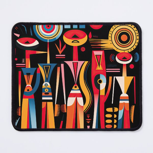 Item preview, African Tribe Bauhaus Design designed and sold by ArtificialGenes.