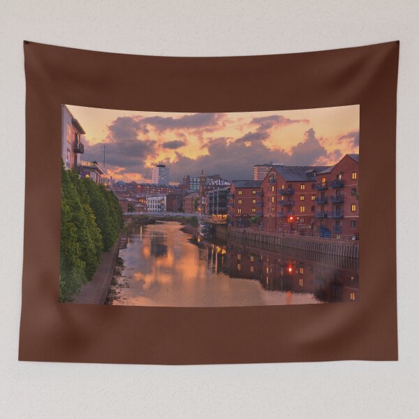 Item preview, Leeds River Aire Sunset designed and sold by Alisonchambers2.