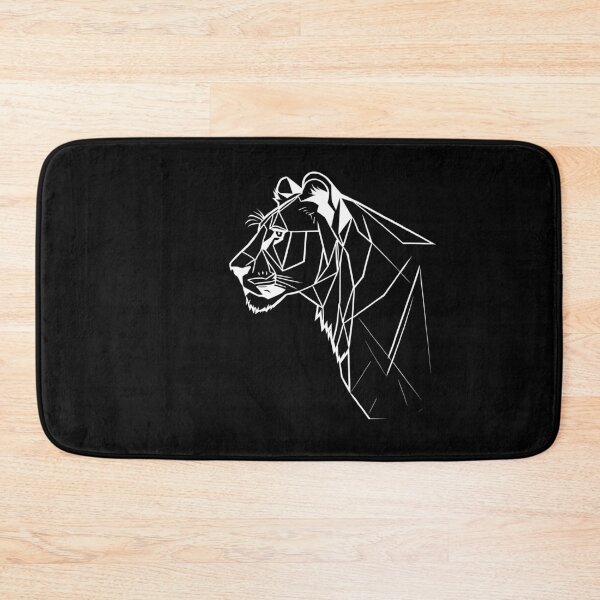 Item preview, White Line Lioness designed and sold by DiscoGypsyFish.
