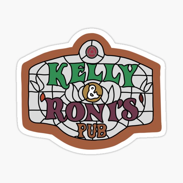 Kelly and Roni's pub Sticker