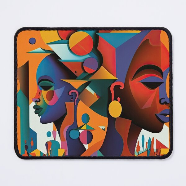 Item preview, African Tribe Bauhaus Design designed and sold by ArtificialGenes.