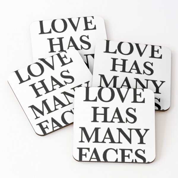 Item preview, Love Has Many Faces designed and sold by FairyCoreTees.