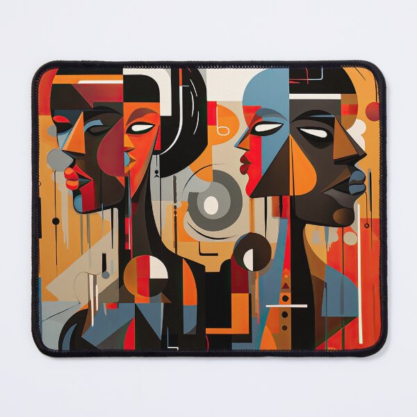 Item preview, African Tribe Bauhaus Design designed and sold by ArtificialGenes.