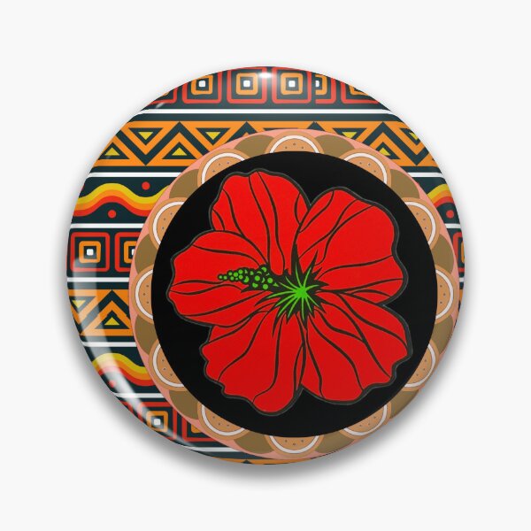 Item preview, African tribal bright floral Pattern  designed and sold by Nishad4.