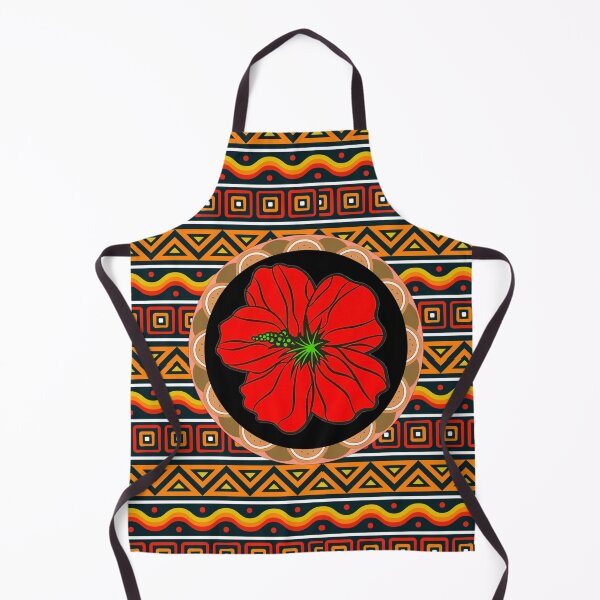 Item preview, African tribal bright floral Pattern designed and sold by Nishad4.