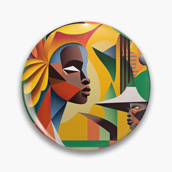 Item preview, African Tribe Bauhaus Design designed and sold by ArtificialGenes.