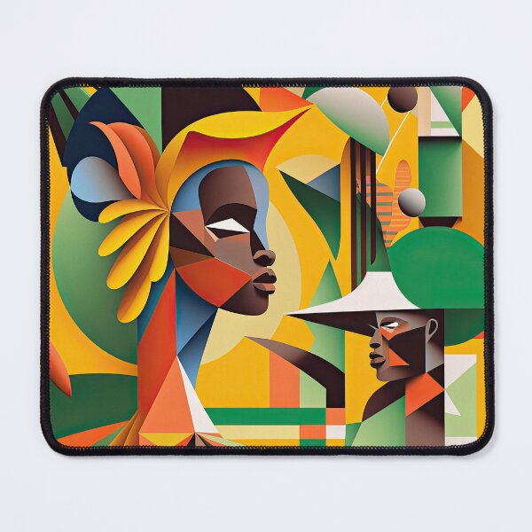 Item preview, African Tribe Bauhaus Design designed and sold by ArtificialGenes.