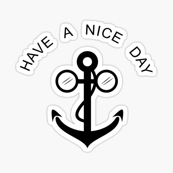 Have a nice day lenon Sticker