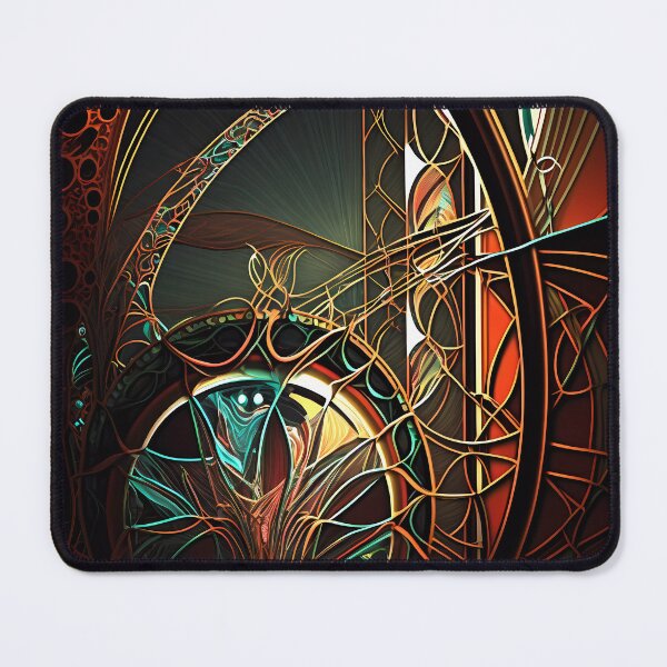 Item preview, “Cyberpunk Mosaic: Futuristic Circuit Art” designed and sold by Art-Vortex-fr.