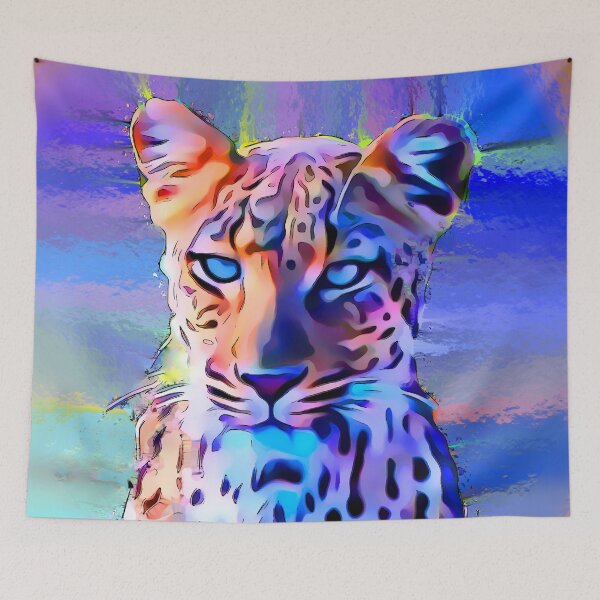Item preview, Colorful Leopard designed and sold by Artisnaps.