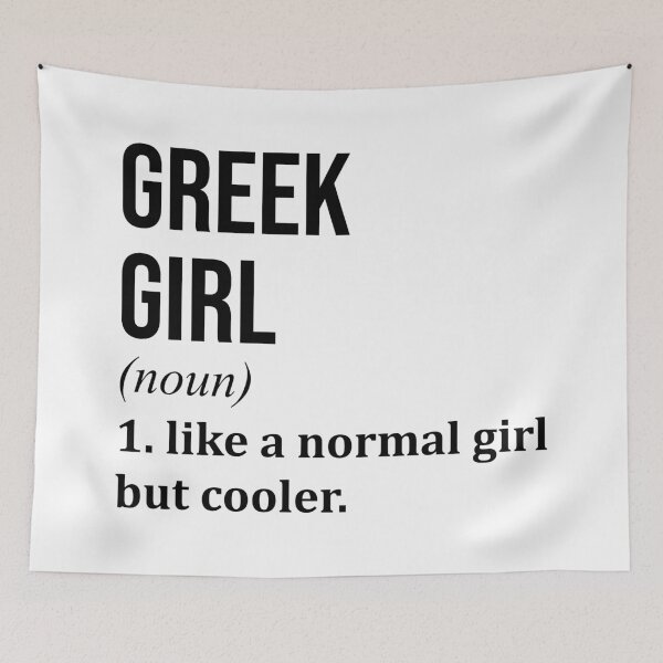 Item preview, Greek Girl Definition Greece designed and sold by XCIV.