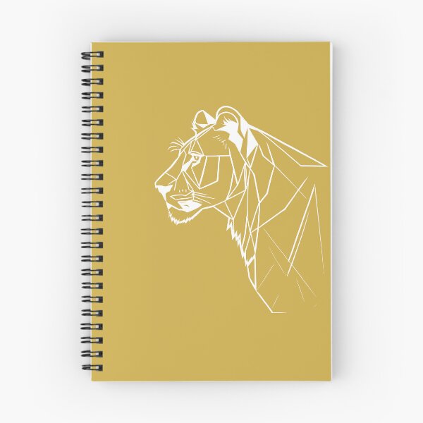 Item preview, White Line Lioness Sundance Gold BG designed and sold by DiscoGypsyFish.