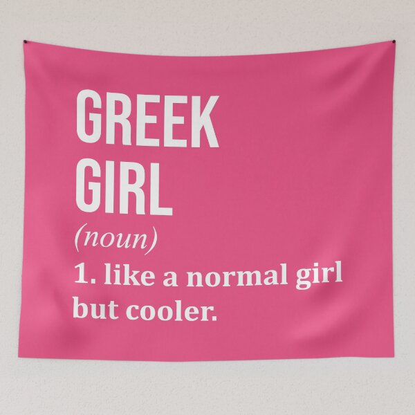 Item preview, Greek Girl Definition Greece for Women designed and sold by XCIV.