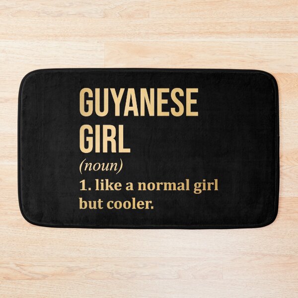 Item preview, Guyanese Girl Definition Guyana in Gold designed and sold by XCIV.