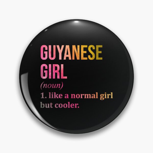 Item preview, Guyanese Girl Definition Guyana in Watercolor designed and sold by XCIV.