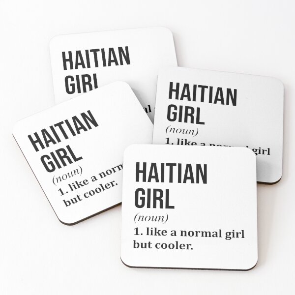 Item preview, Haitian Girl Definition Haiti designed and sold by XCIV.
