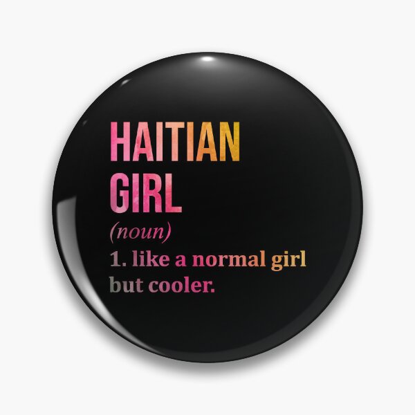 Item preview, Haitian Girl Definition Haiti in Watercolor designed and sold by XCIV.