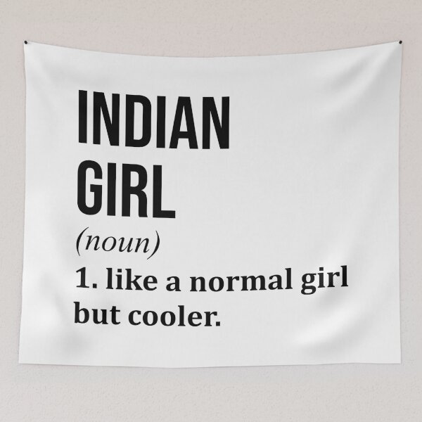 Item preview, Indian Girl Definition India designed and sold by XCIV.