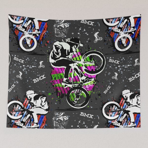 Item preview, Bmx Apparel | Bmx Bike Freestyle Pattern designed and sold by BabyYodaSticker.