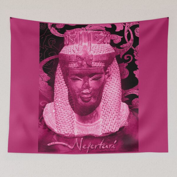 Item preview, Queen Nefertari of Ancient Egypt (Original Photography by AliceCCI) designed and sold by VanyssaGraphics.