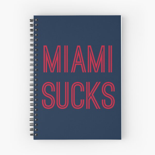 Item preview, Miami Sucks - Navy/Red (New England) designed and sold by caknuck.