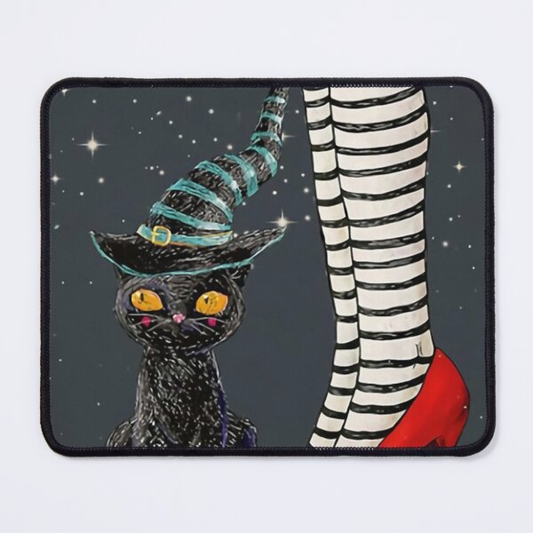 Item preview, Black Cat frerals and familiars designed and sold by francesthrift.