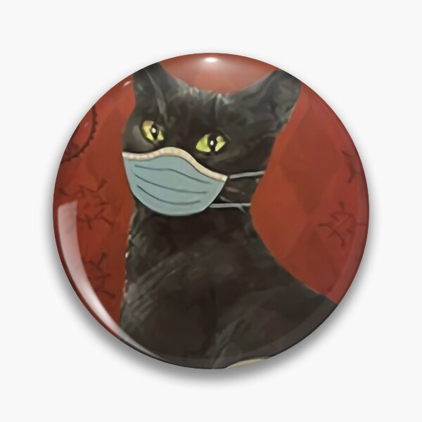 Item preview, Funny Black Cat designed and sold by francesthrift.