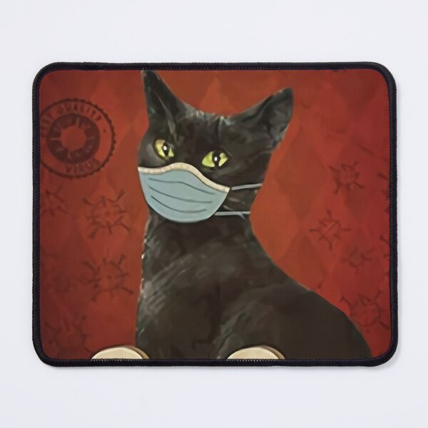 Item preview, Funny Black Cat designed and sold by francesthrift.