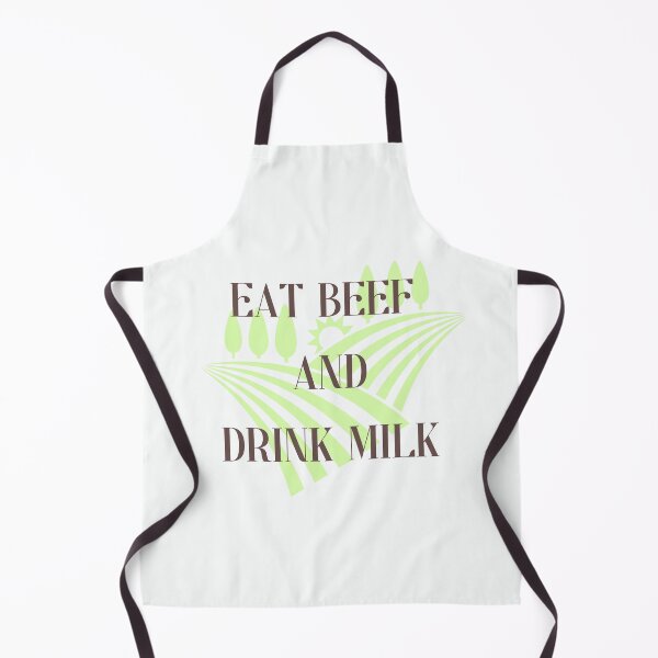 Item preview, Eat Beef and drink milk designed and sold by NexCreation.