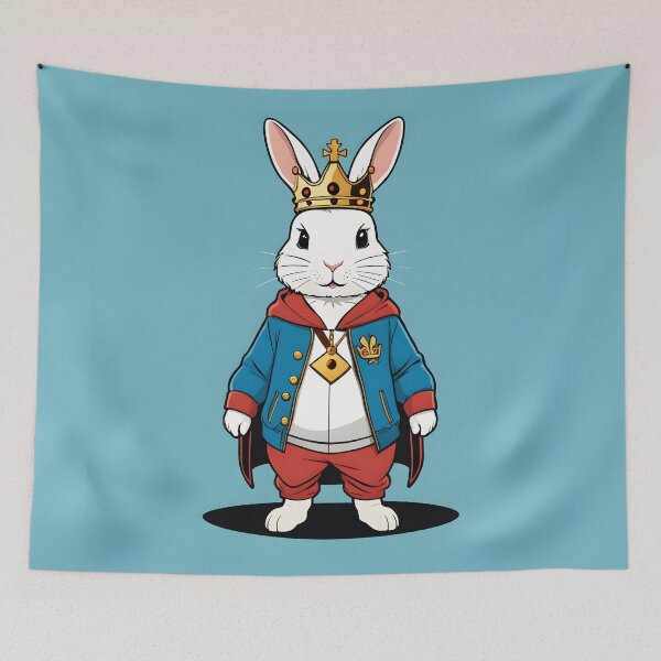 Item preview, King Rabbit designed and sold by CraftyUniverse.