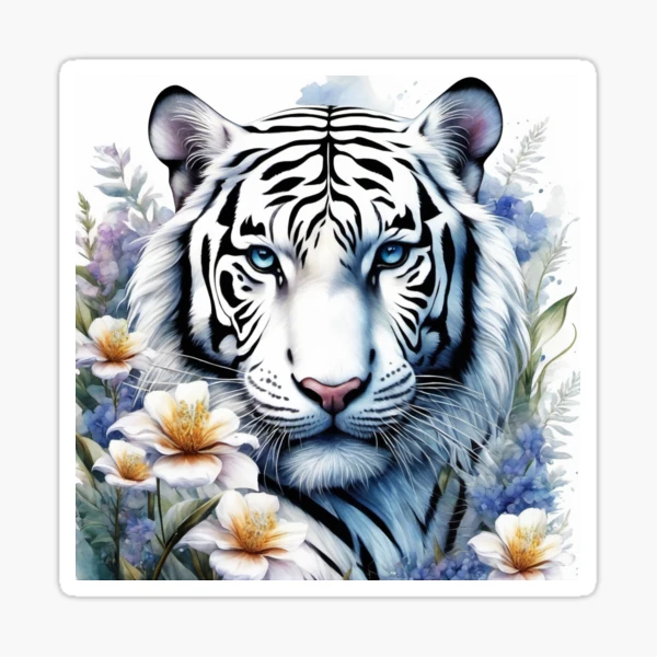 All Seeing Eyes Tiger Sticker – Shishido Creative