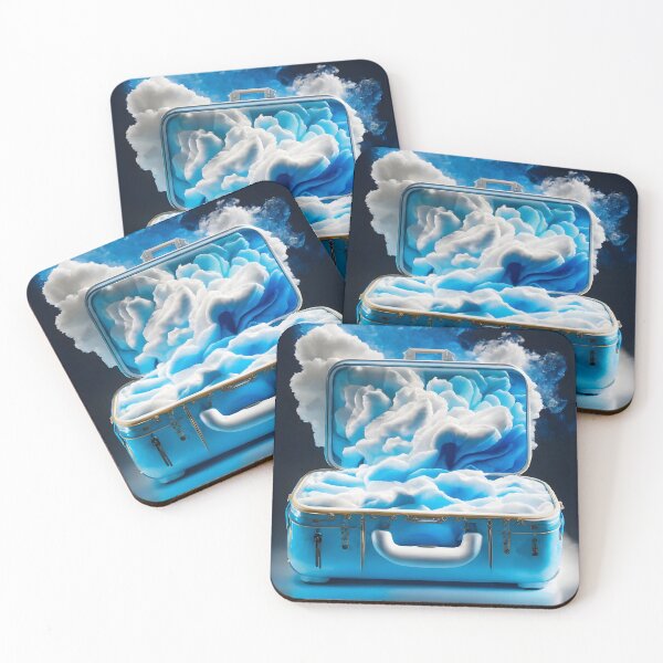 Item preview, Cloudy Suitcase designed and sold by Everythingstakn.