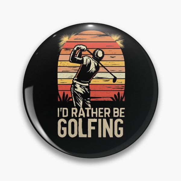 Item preview, I’d Rather Be Golfing  designed and sold by Myra365Art.