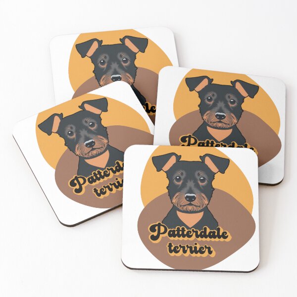 Item preview, Patterdale terrier designed and sold by KrisRubinArt.