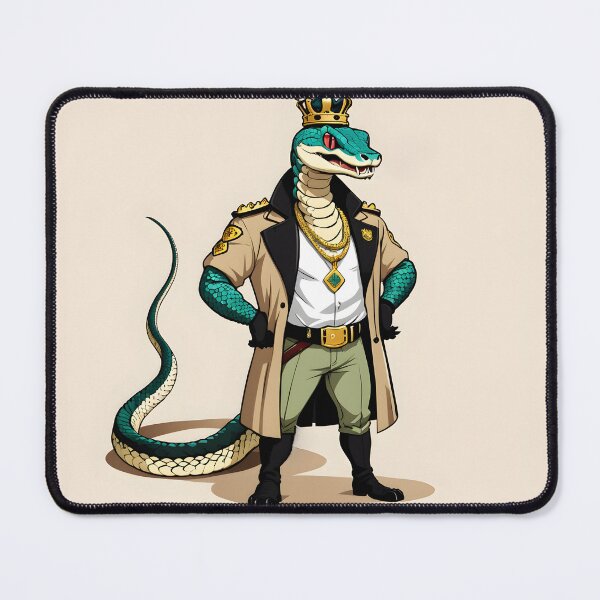 Aperçu de l'œuvre Roi serpent créée et vendue par CraftyUniverse.