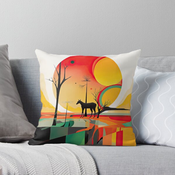 Artikelvorschau, African Savanna Bauhaus Design entworfen und verkauft von ArtificialGenes.