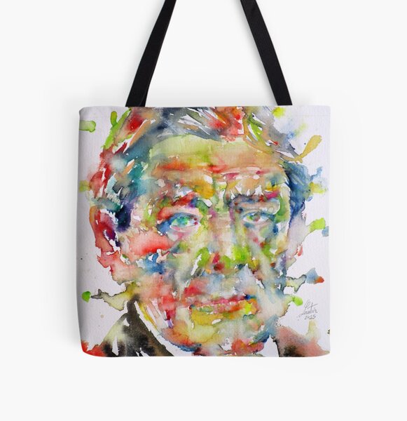 Item preview, T. S. ELIOT - watercolor portrait designed and sold by lautir.