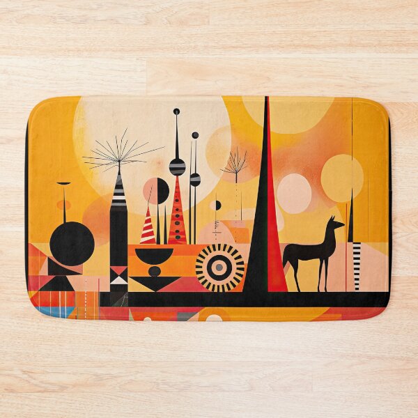 Artikelvorschau, African Savanna Bauhaus Design entworfen und verkauft von ArtificialGenes.