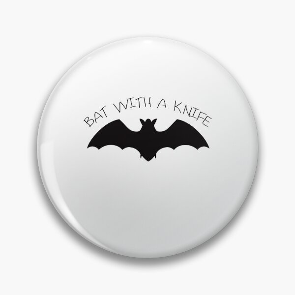 Item preview, BAT WITH A KNIFE Fitted Scoop designed and sold by sevyn-rasier.