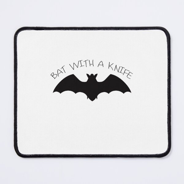 Item preview, BAT WITH A KNIFE Fitted Scoop designed and sold by sevyn-rasier.