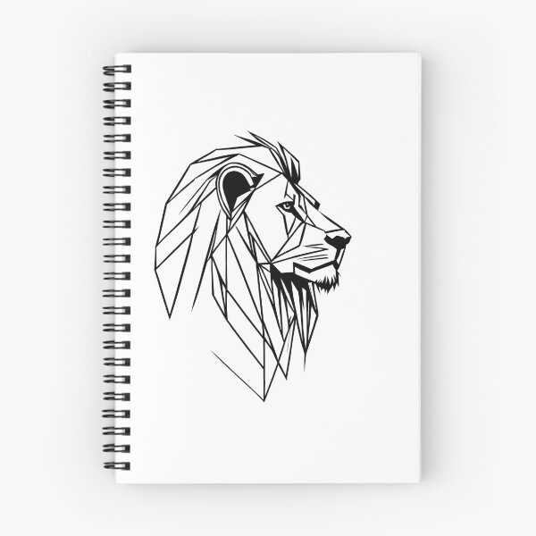 Item preview, Black Line Lion designed and sold by DiscoGypsyFish.