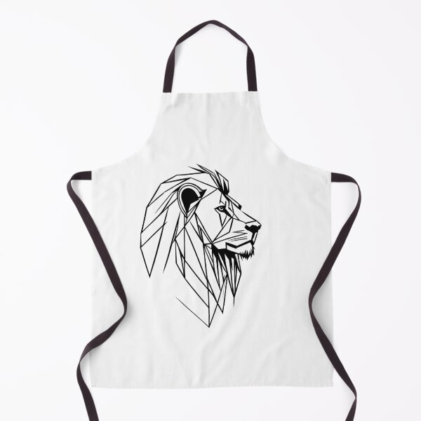 Item preview, Black Line Lion designed and sold by DiscoGypsyFish.