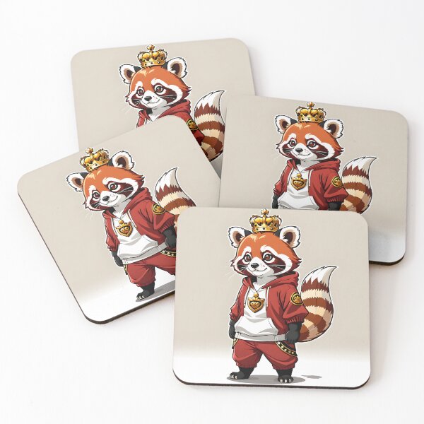 Item preview, King Red Panda designed and sold by CraftyUniverse.